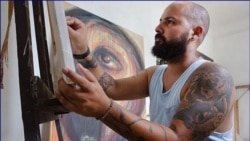 Yulier P habla con Yolanda Huerga Yulier P habla con Yolanda Huerga